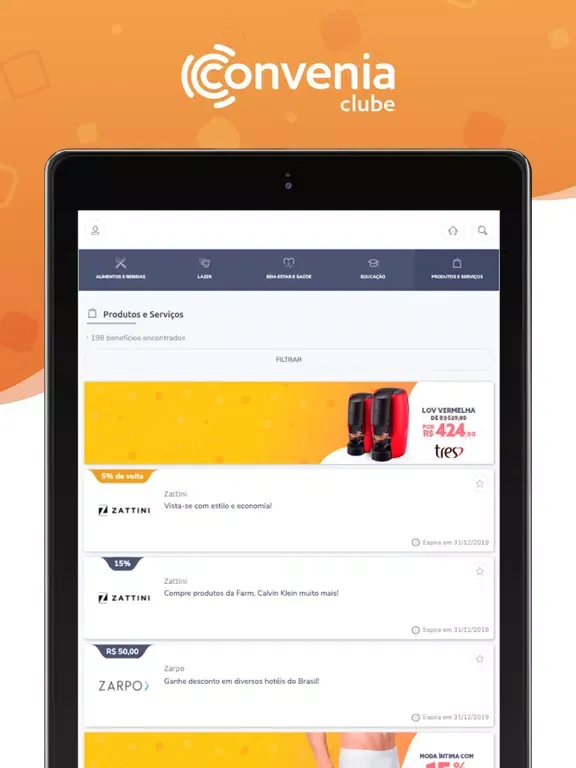 Clube Devs iPad 应用截图