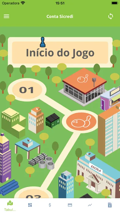 Tangkapan skrin Conexão Financeira - O Jogo