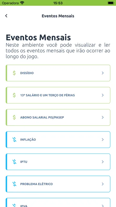 Tangkapan skrin Conexão Financeira - O Jogo