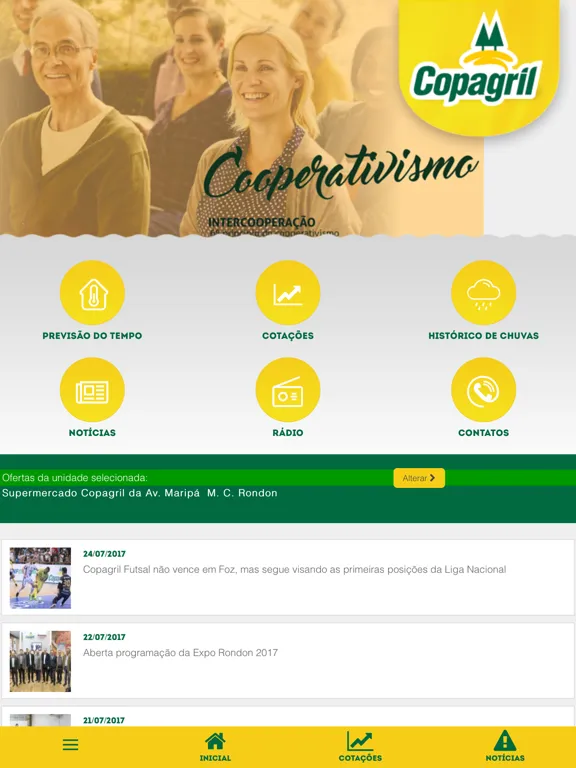 Copagril iPad  Screenshots