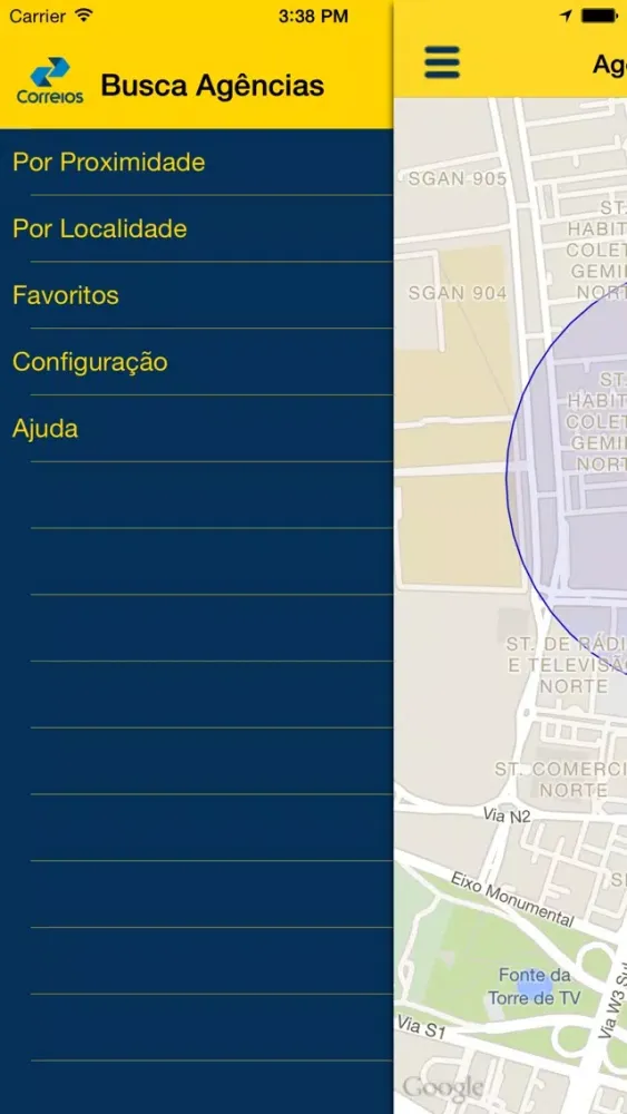 Busca Agência dos Correios Screenshots