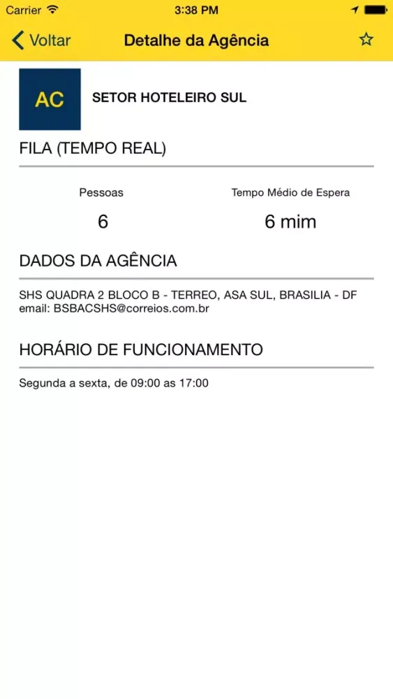 Busca Agência dos Correios Screenshots