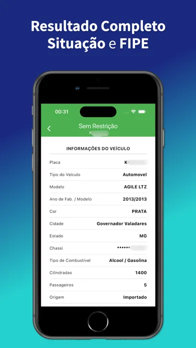 Captures d'écran de Consulta Placa Veículo e Fipe