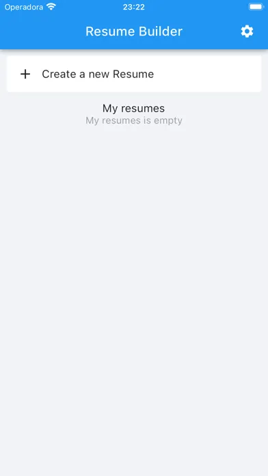 Ảnh chụp màn hình của Easy Resume Builder PDF