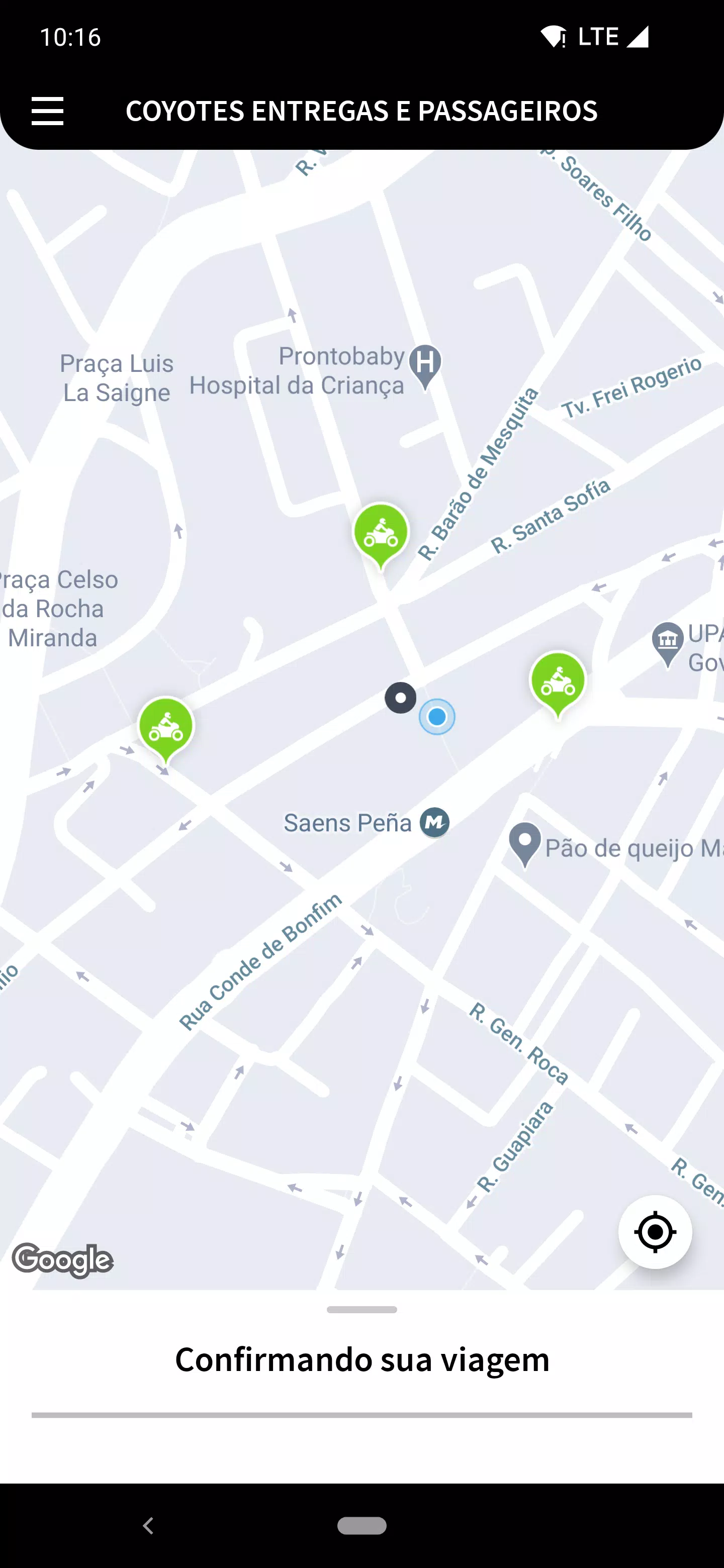 Coyotes Entregas e Passageiros Screenshots
