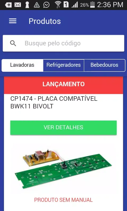 CP Placas Eletrônicas Screenshots