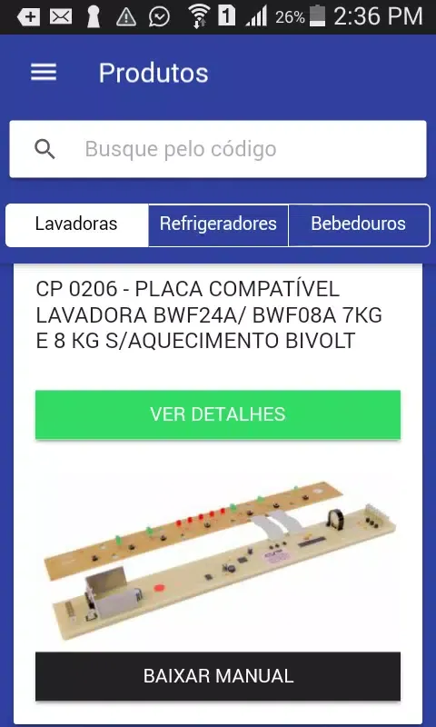 CP Placas Eletrônicas Screenshots