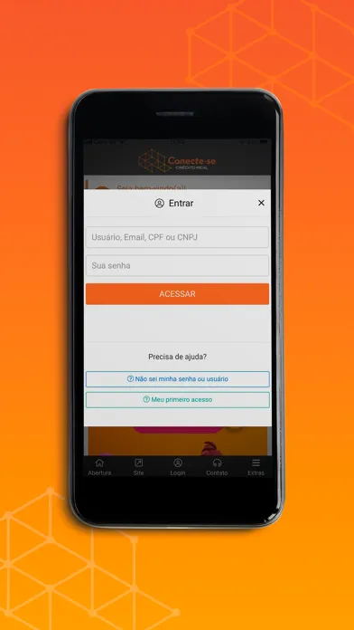 Скриншоты Conecte-se Crédito Real