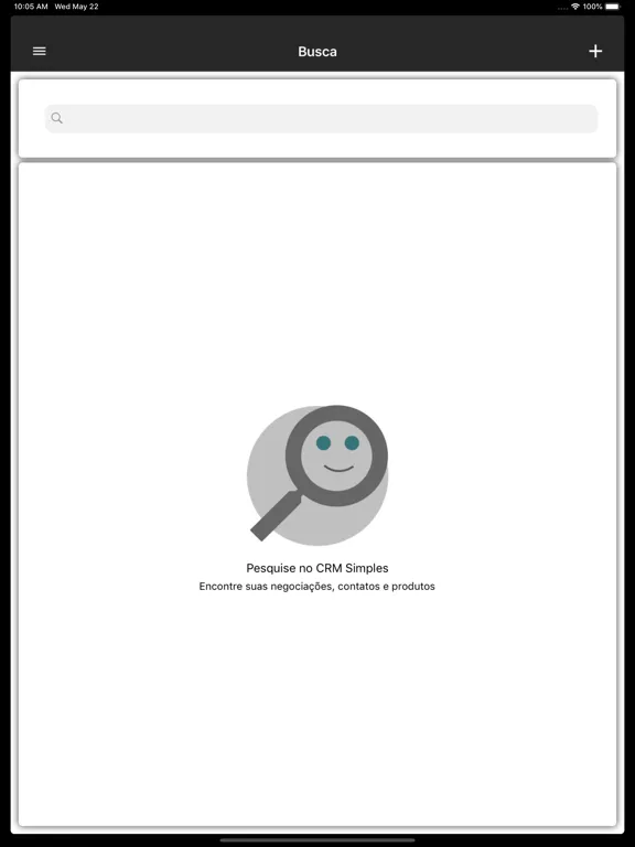 صور CRM Simples iPad 