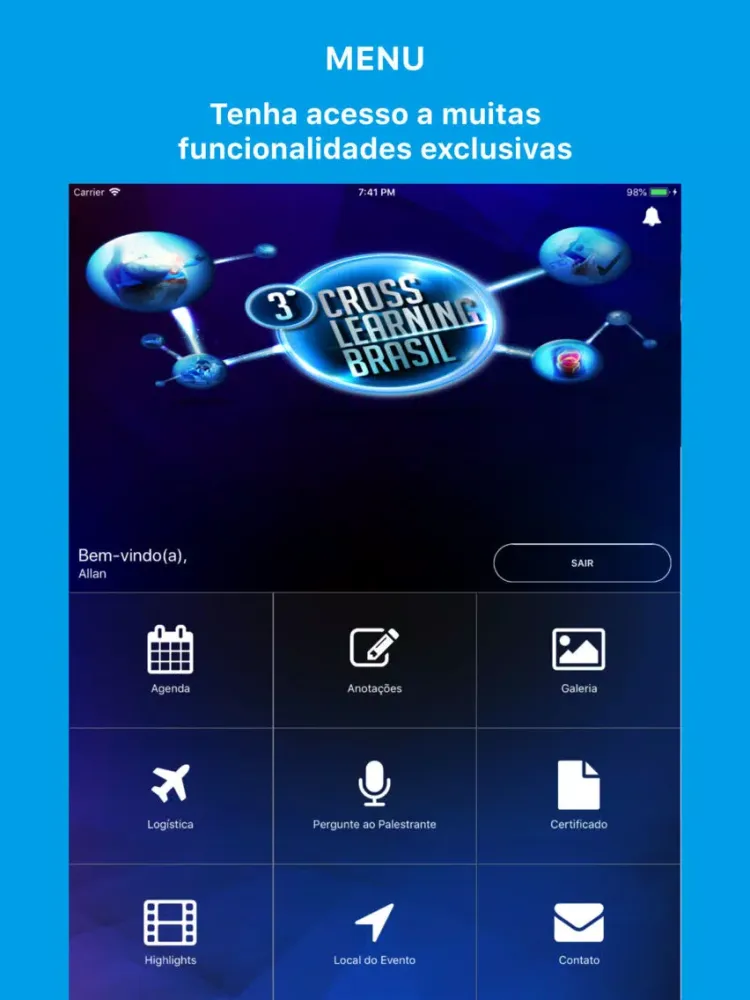 Cross Learning iPad  سکرین شاٹس