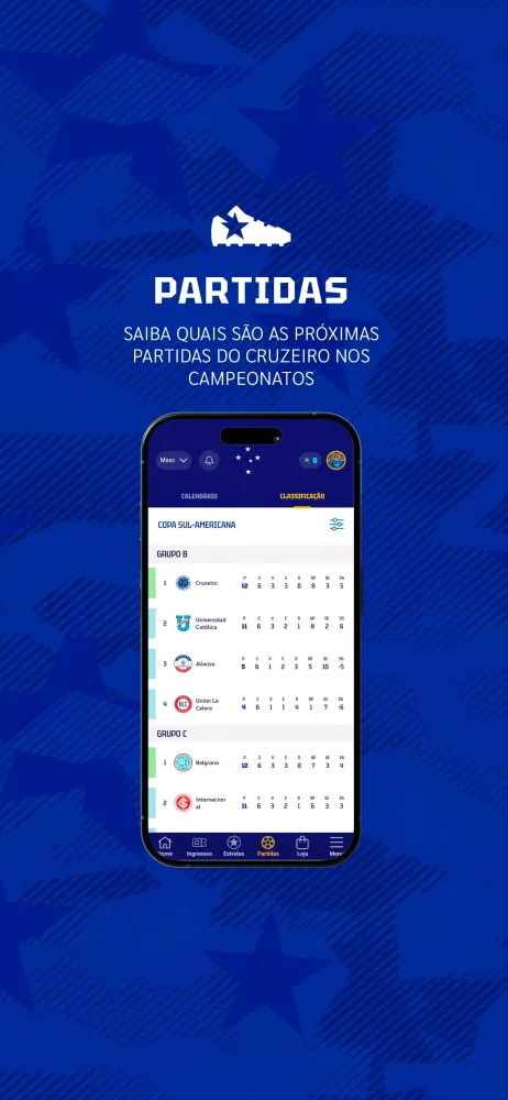 Скриншоты Cruzeiro: Nação Azul