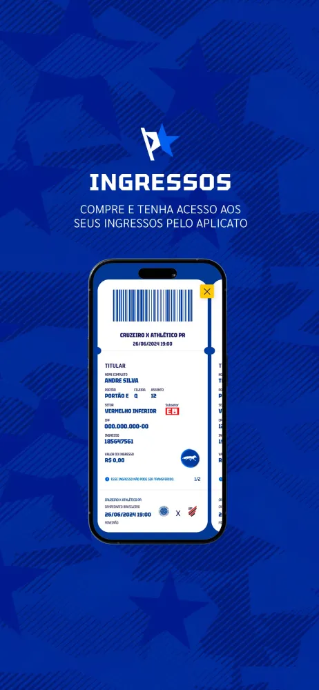 Скриншоты Cruzeiro: Nação Azul