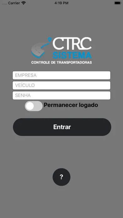 Capturas de pantalla de Ctrc Operacional