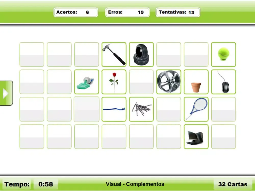 Screenshot di MemoTraining - Memória Visual iPad 