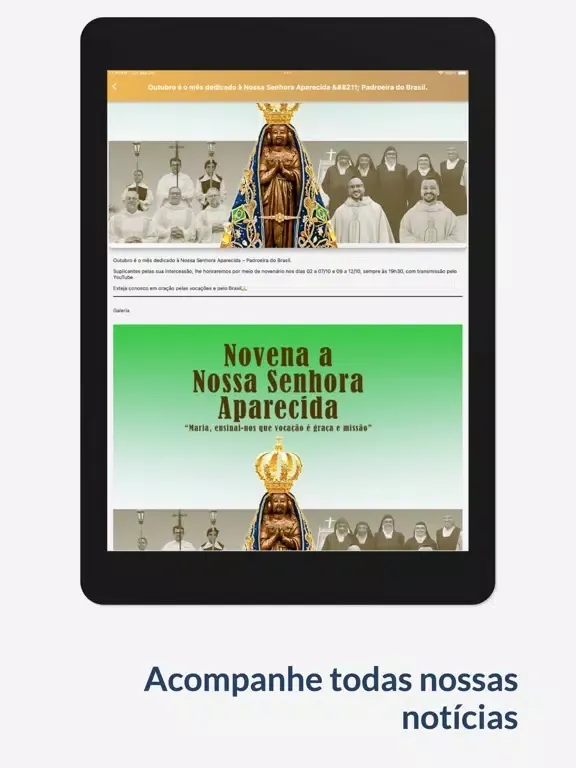 Santuário do Carmo - Paranavaí iPad  Screenshots