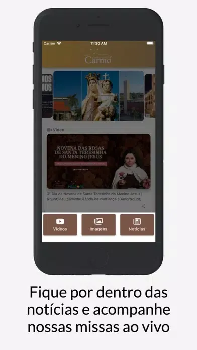 Santuário do Carmo - Paranavaí Screenshots