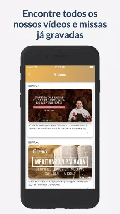 Santuário do Carmo - Paranavaí Screenshots