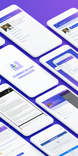 Curriculum Manager / Resume Screenshots