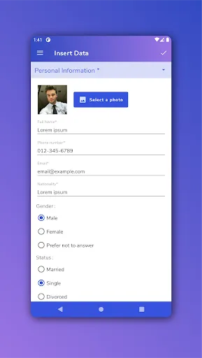 Скриншоты Curriculum Manager / Resume