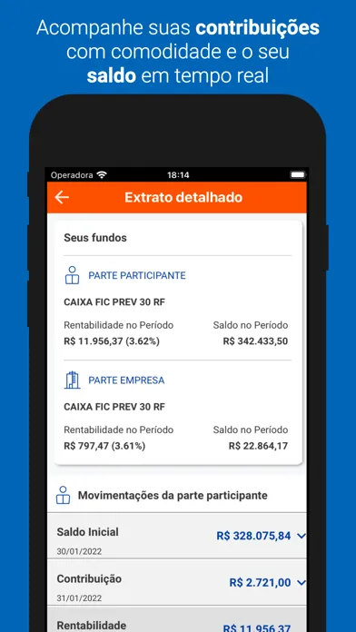 Caixa Previdência স্ক্রিনশট