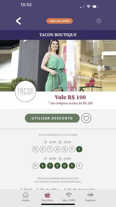 Tangkapan layar CWB Pra Você