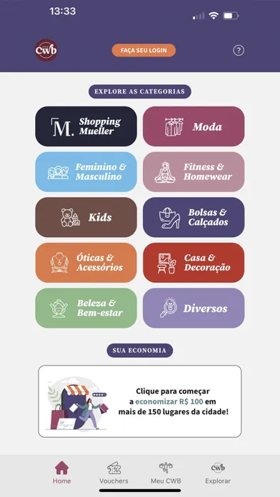 Tangkapan layar CWB Pra Você