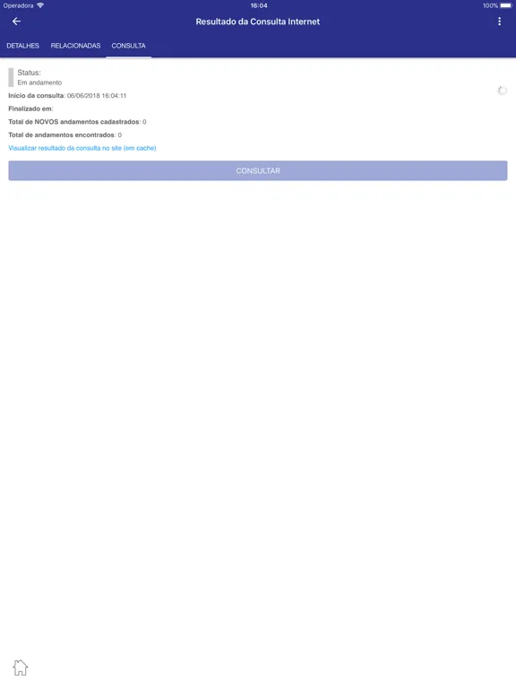 Zrzuty ekranu DataJuri Software Jurídico iPad 