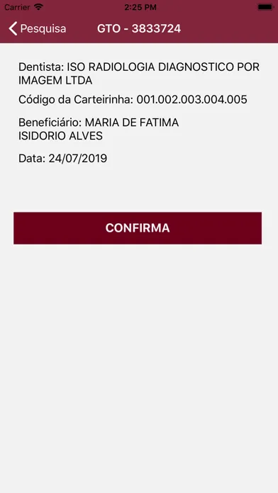 Audit DATASYS Padrão Screenshots