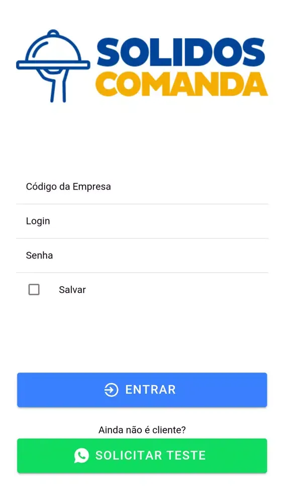 Solidos Comanda スクリーンショット
