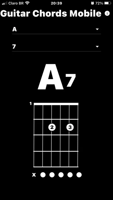 ภาพหน้าจอของ Guitar Chords Mobile App