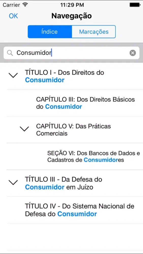Tangkapan layar Código de Defesa do Consumidor - CDC