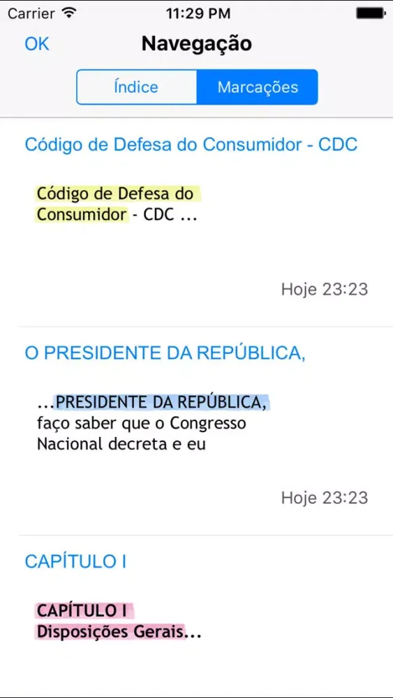 Tangkapan layar Código de Defesa do Consumidor - CDC