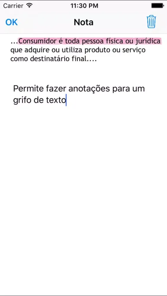 Tangkapan layar Código de Defesa do Consumidor - CDC