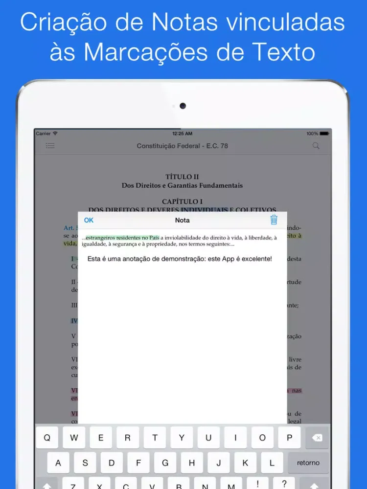 Capturas de tela do Lei de Licitações - Lei 8.666 iPad 