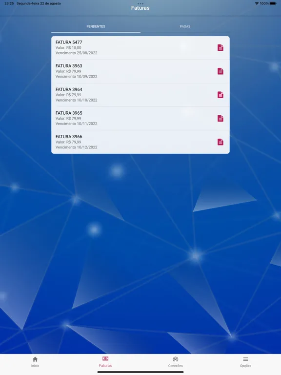 Deep Connect Cliente iPad 应用截图