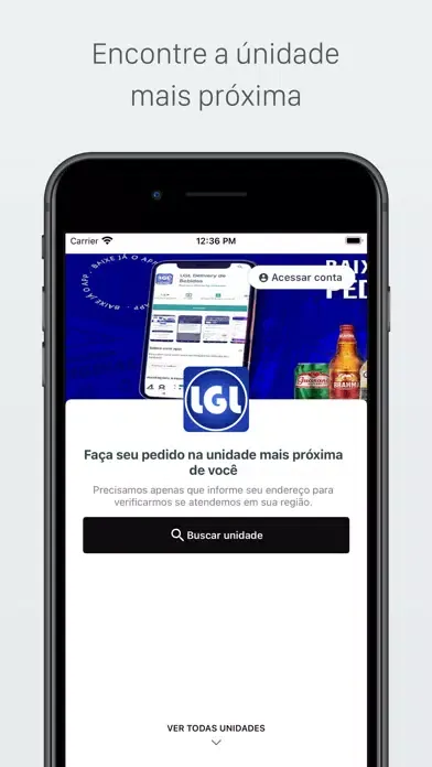 Скриншоты LGL Delivery de Bebidas