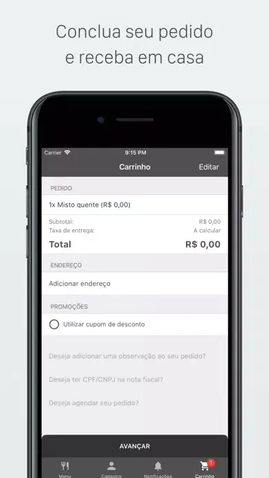 Screenshot di Blu Pizza Delivery