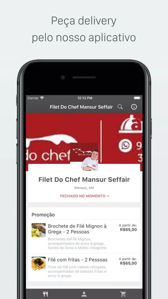 Tangkapan skrin Filet Do Chef Mansur Seffair