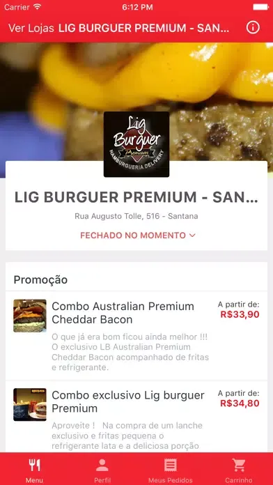Скриншоты Lig Burger Premium Delivery