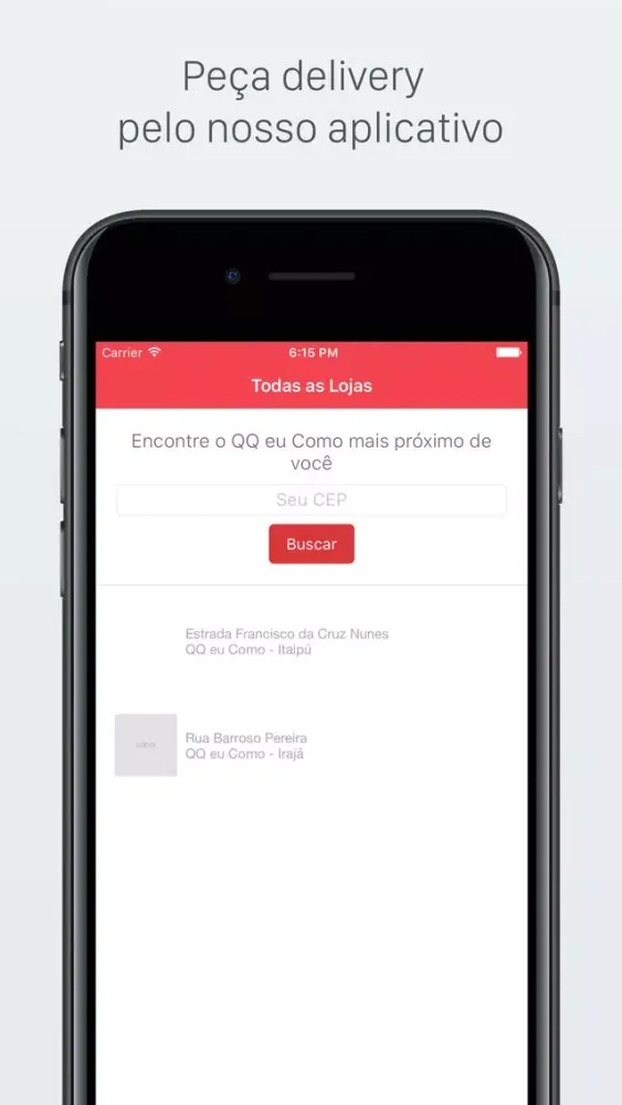 QQ eu Como - Itaipú Delivery سکرین شاٹس