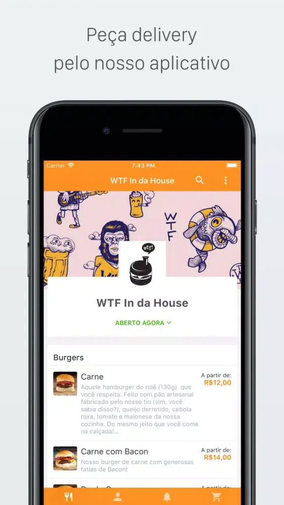 Captures d'écran de WTF In da House Delivery