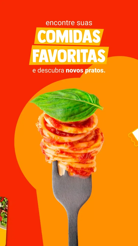 Capturas de tela do Delivery Much