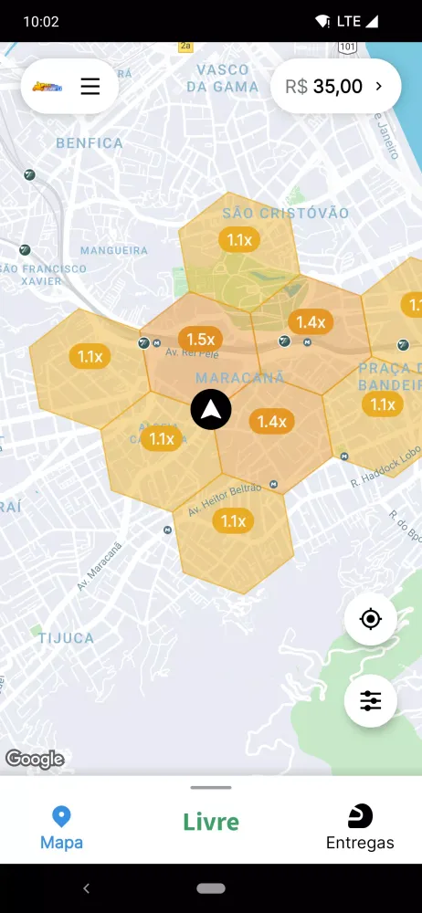 993 Delivery S.A - Entregador Screenshots