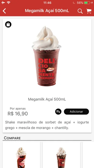 Delivery Sorvete Salada Ekran Görüntüleri
