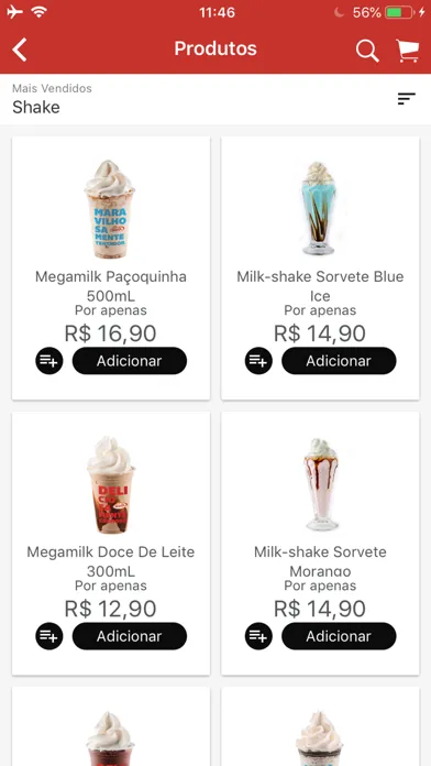 Delivery Sorvete Salada Ekran Görüntüleri