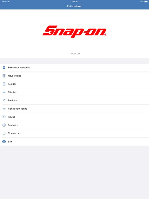 Snapon - Força de Vendas iPad 應用截圖