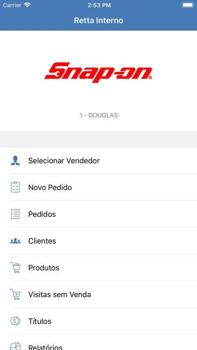 Snapon - Força de Vendas應用截圖