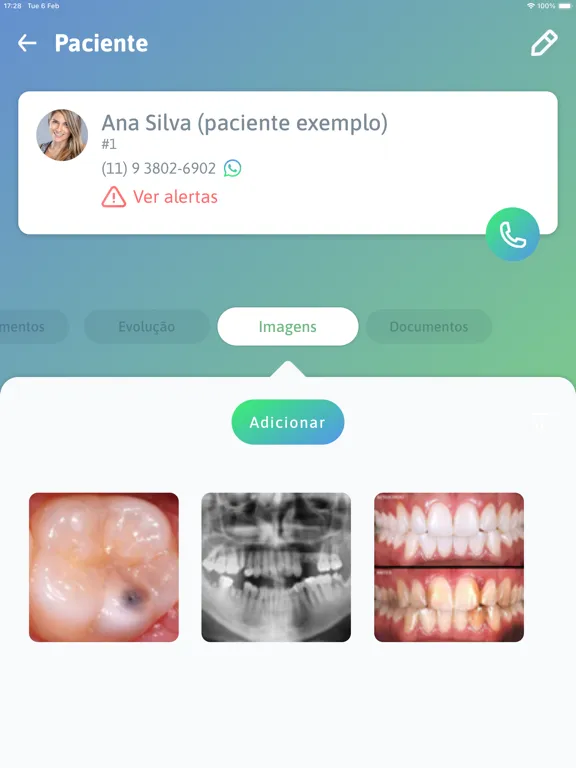 Dental Office Clínica Escola iPad 應用截圖