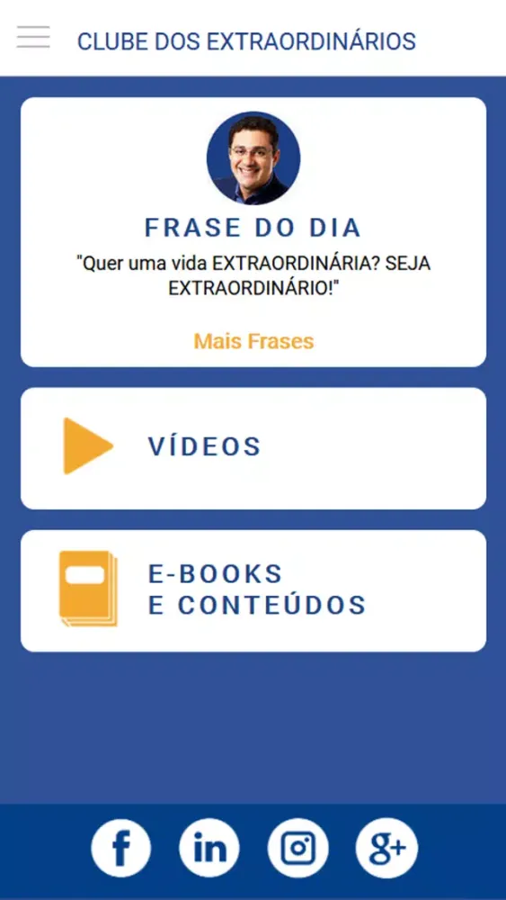 Capturas de pantalla de Clube dos Extraordinários
