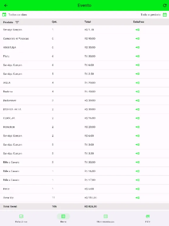 DescTickets Produtor iPad 应用截图